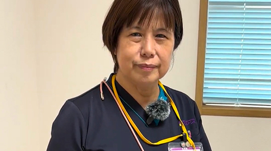 フレアスメディカルケアホーム元橋本 看護管理者 小川琴子